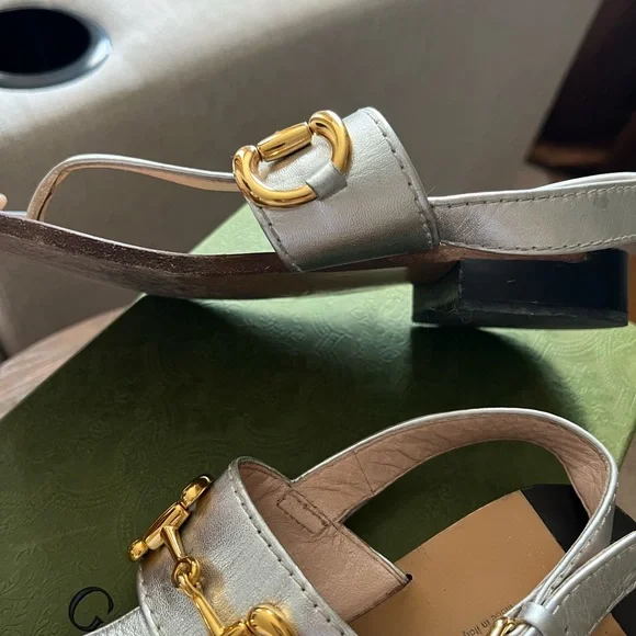 Gucci Women’s sandals with Horsebit - Picture 8 of 13